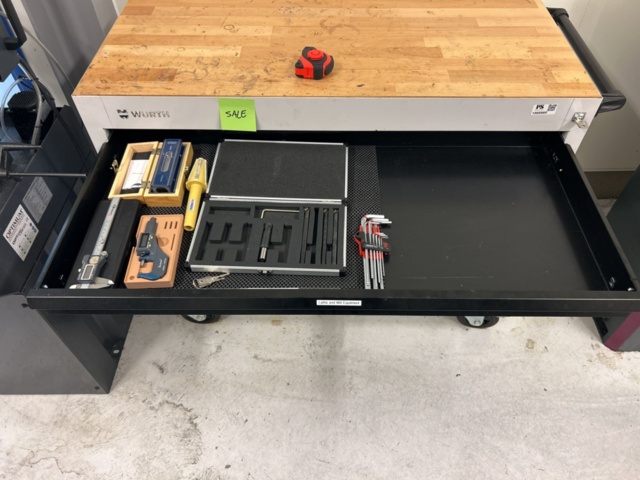 1360980-14 Svarv med verktygsvagn och tillbehör - Optimum TH 3309D -2022