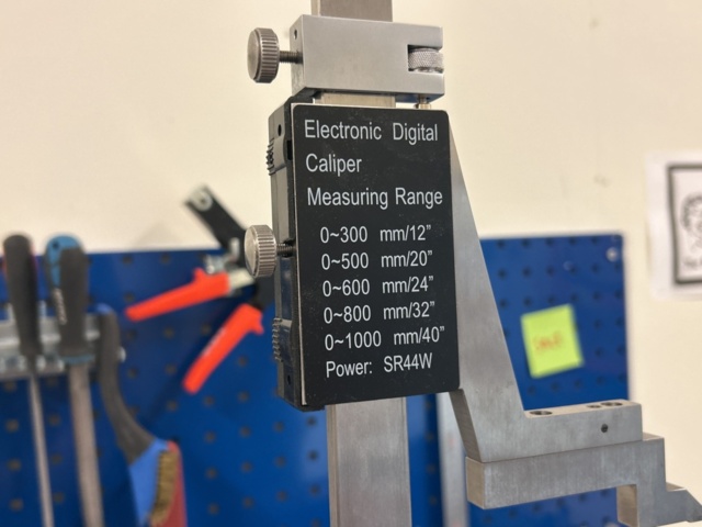 1360982-8 Mätbord / diabasbord med höjdmått