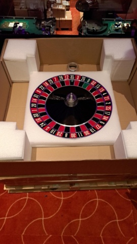 1380493-2 Roulette wheel, TCS John Huxley (2014)