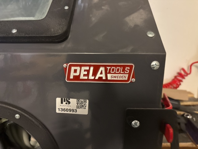 1360993-7 Blästerskåp med utsug och utrustning - PELA Tools