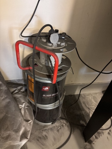 1360993-14 Blästerskåp med utsug och utrustning - PELA Tools