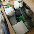 1381170-7 Large amount of different electrical installation materials