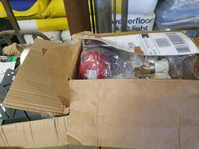 1381170-9 Large amount of different electrical installation materials