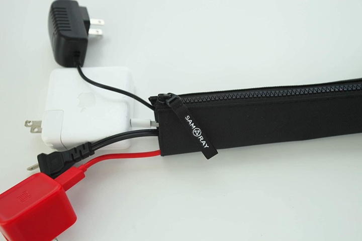 1381527-4 Cable collector, 30 pcs - Samaray Procord, black