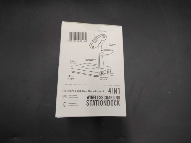 1381570-4 Laddstation - Samaray, 2 st, 4-1, magnetisk, svart