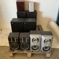 1376362-8 Car radio, stereo power amplifier, speakers older models + Harman Kardon