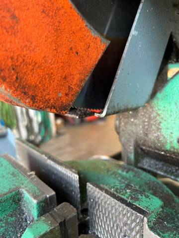 1343753-7 Manual circular saw Pedrazzoli Super Brown 350/60 MRM