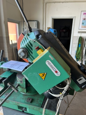 1343753-9 Manual circular saw Pedrazzoli Super Brown 350/60 MRM