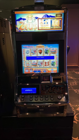 1380713-1 Slot machine WMS Blue bird 1 – Zeus (2007)