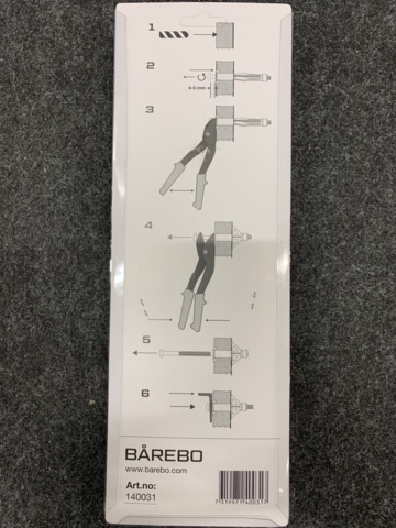 1381440-3 4 st metallexpandertänger Bårebo