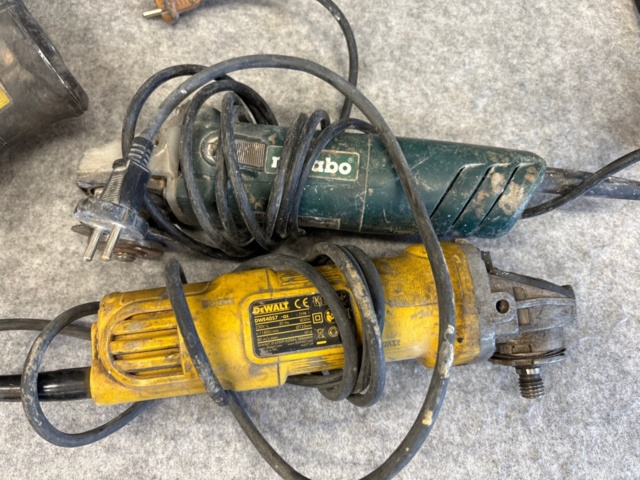 1356611-4 Impact drill, angle grinder, router, miter saw, jointer