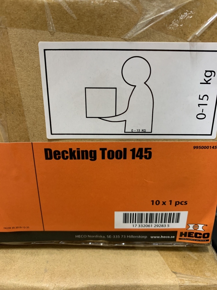 1381683-2 Trall jig & Bits for "Decking tool 145"