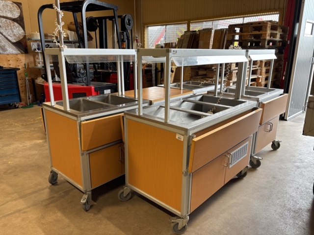 1357484-1 Serveringsvagnar/buffévagnar 5 st
