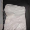 1383684-2 Visiting gown, 5 pcs 50-pack, white, PP, 112 cm, 25-30 g, size L