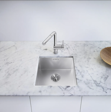 1369668-3 Diskho - Blanco Claron 340-U Durinox, rostfritt stål