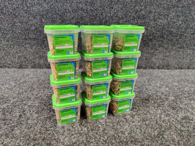 1383959-1 12 st Förpackningar Listbetongskruv, Essve