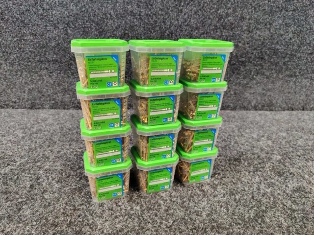 1383959-2 12 st Förpackningar Listbetongskruv, Essve