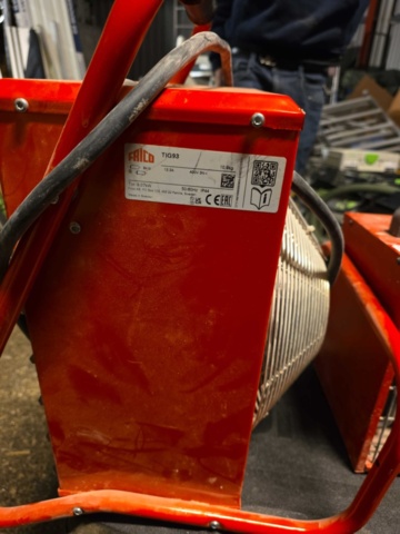 1175689-2 2 fan heaters 2kW and 9kW Frico TIG93