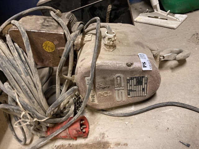 1382870-1 Chain hoist - GIS Handy 80