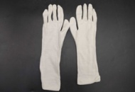 1385347 Skyddshandskar bomull , 144 par, 35 cm, vit