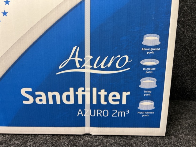 1384453-3 Sandfilter med pump Azuro 2 m³