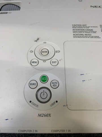 1384247-3 Projektor NEC M260X