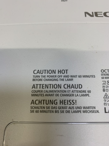 1384254-3 Projektor NEC M230X