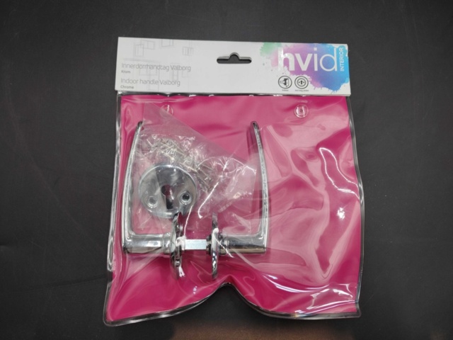 1313995-2 Interior door handle, 10 pcs Hvid Interior Valbor