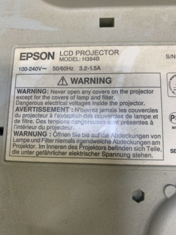 1354624-4 Projector Epson H384B