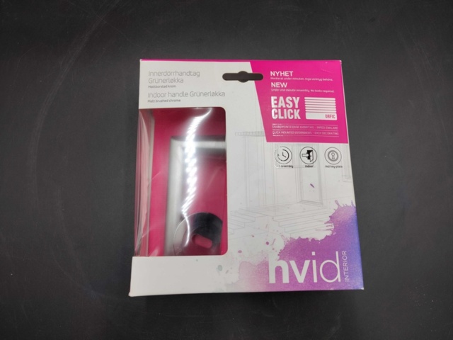 1311550-2 Interior door handle, 10 pcs, Hvid Interior Grünerlökka