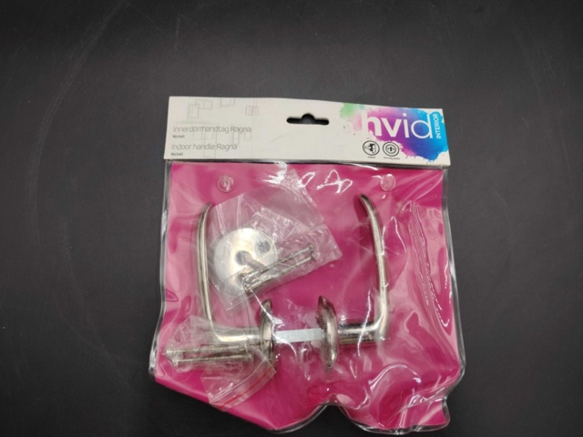 1324162-2 Interior door handle, 10 pcs, Hvid Interior Ragna