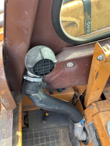 1382930-12 Case 1840 Skid Steer Loader with Two Buckets and Forks