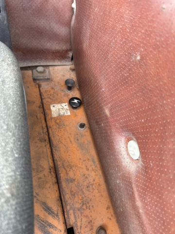 1382930-7 Case 1840 Skid Steer Loader with Two Buckets and Forks