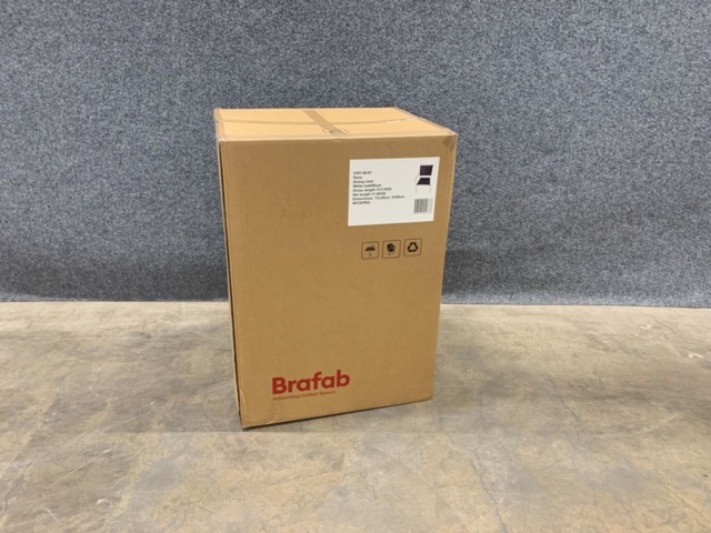 1385713-2 4 st Karmstolar Brafab Rana Vit/Svart