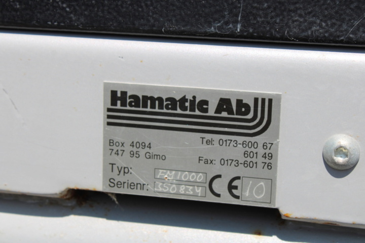 1385762-6 Mattstripper Hamatic FM1000