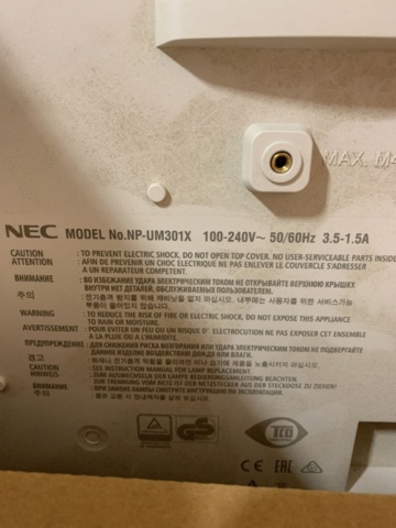 1354639-6 Projektor NEC UM301X