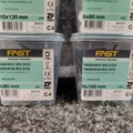 1385895-4 6 st Förpackningar Träskruv, Fast