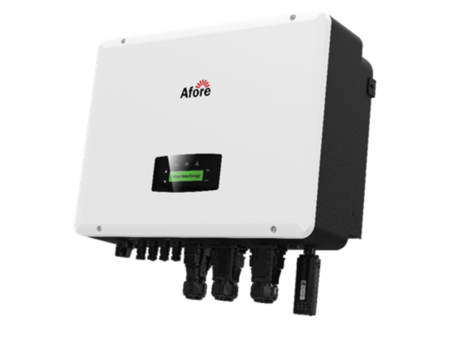 1386110-4 Solcellspaket med 8 kW Hybridväxelriktare, Suntech 420W Helsvarta Paneler samt Montagetillbehör