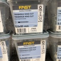 1386222-5 11 st Förpackningar Träskruv, Fast