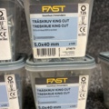1386222-6 11 st Förpackningar Träskruv, Fast