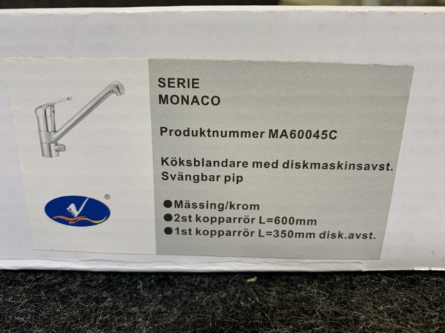 1386597-3 Köksblandare Monaco MA60045C