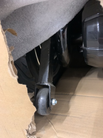 1386673-6 Walking Scooter Eco Zone - Red 800W