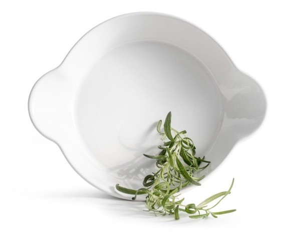 1387792-1 6 st Sagaform piccadilly rund form ugnssäker vit