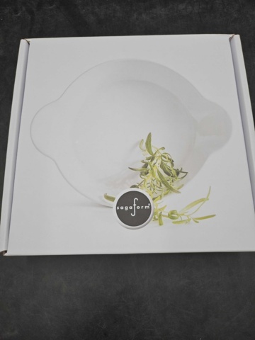 1387792-3 6 st Sagaform piccadilly rund form ugnssäker vit