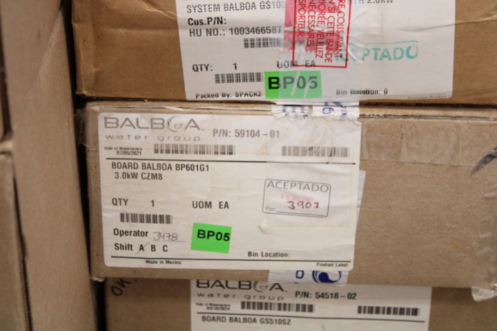 1368369-5 Pumps and circuit boards for hot tubs (Gecko/Balboa)