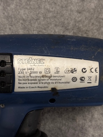 1367440-3 Värmepistoler, sticksågar, vinkelslipar