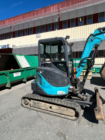 1387879-7 Minibandgrävare - Airman AX38U-5 -2012