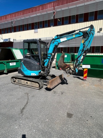 1387879-8 Minibandgrävare - Airman AX38U-5 -2012