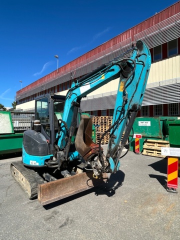 1387879-9 Minibandgrävare - Airman AX38U-5 -2012