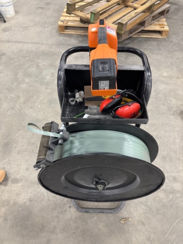 1356415-1 Tracked trolley with Siat track device, 1 battery, 1 charger